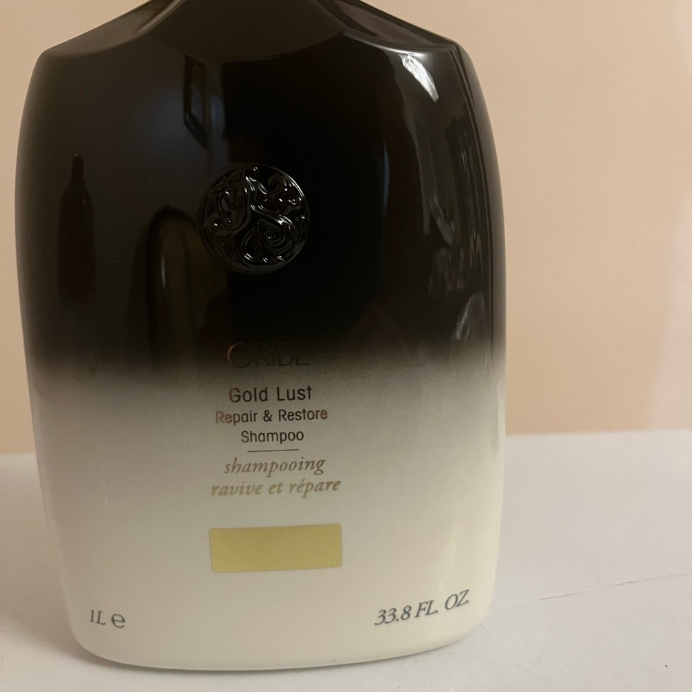 Oribe Gold Lust Repair Restorative Shampoo Liter w/pump
